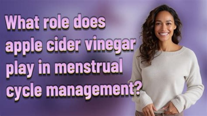Does Apple Cider Vinegar Stop Menstrual Cycle