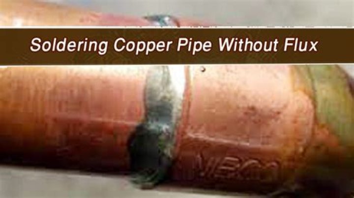 How do you fix a leaking copper pipe without solder?