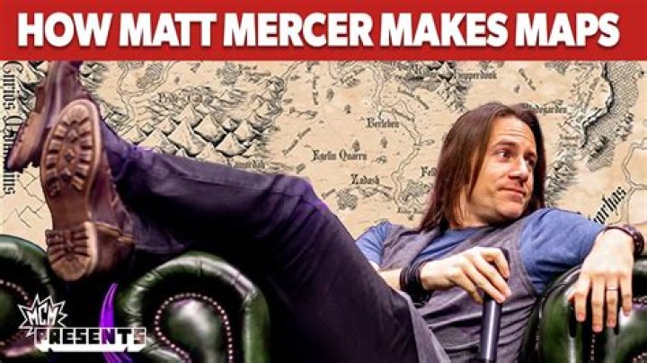 How Does Matt Mercer Make His Maps