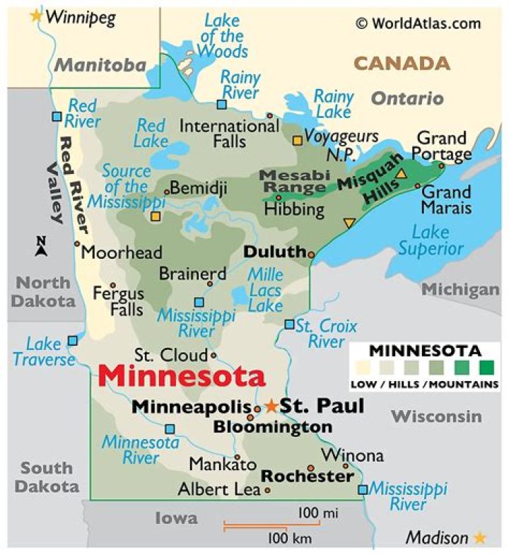 How Far Is Minnesota From Minneapolis