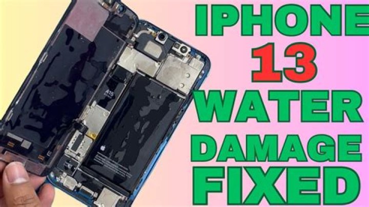 How Long To Repair Water Damaged Screen Iphone