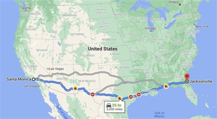 How Many Miles Is The United States Coast To Coast