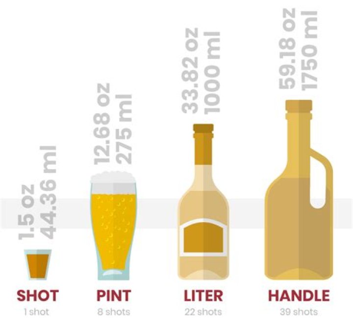How Much Is In A Handle Of Alcohol