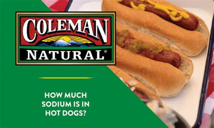 How Much Sodium In The Average Hot Dog