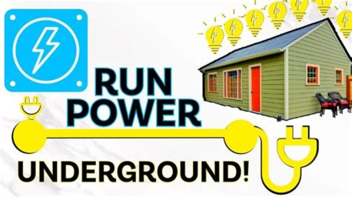 How Much To Run Power To A Shed