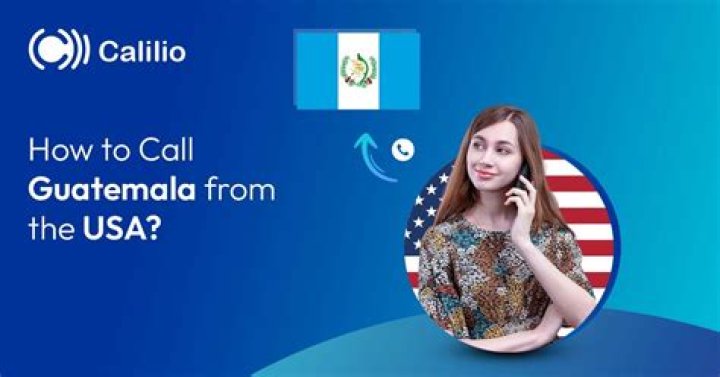 How To Call Guatemala From Usa