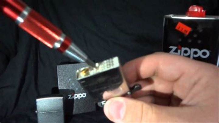 How To Fill A Zippo Lighter With Fluid