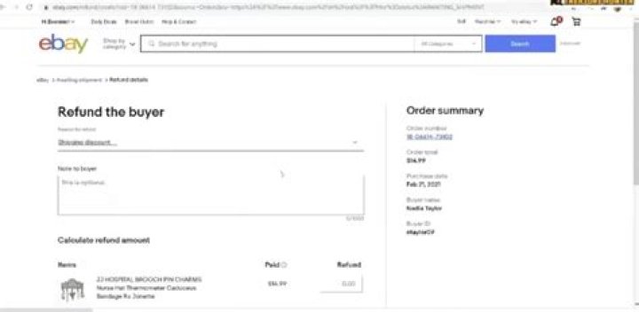 How To Offer A Partial Refund On Ebay