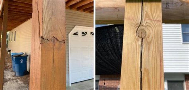How To Repair A Cracked 6X6 Deck Post