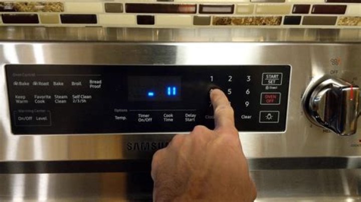 How To Reset Samsung Stove