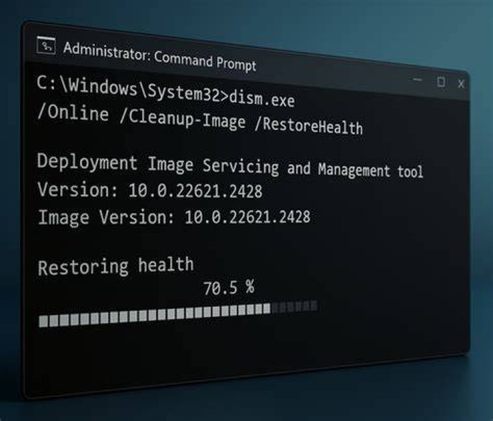 How To Run Dism Restore Health