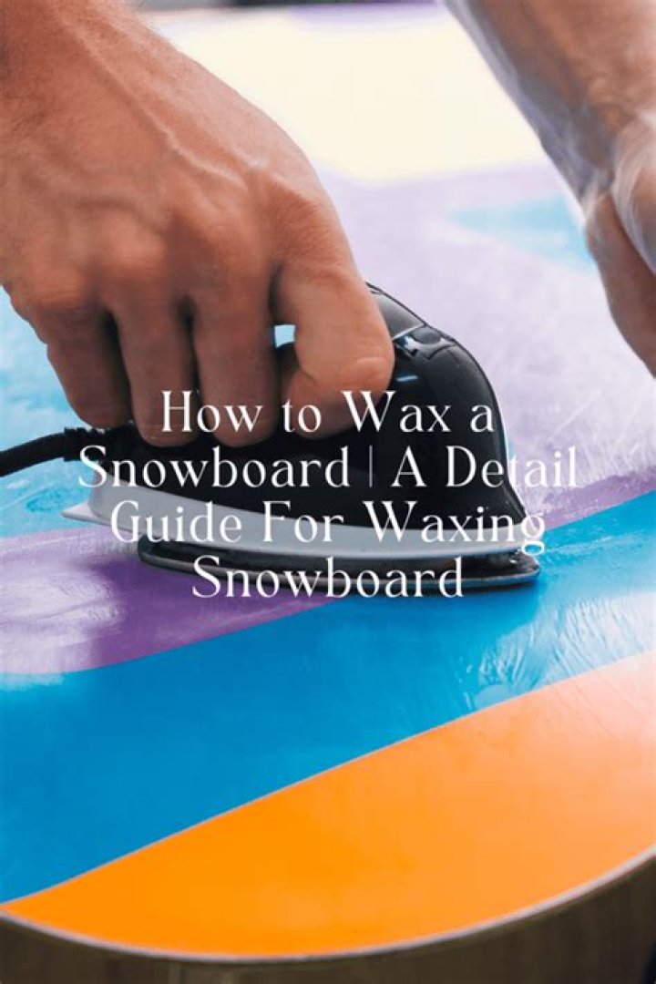 How To Scrape Wax Off Snowboard