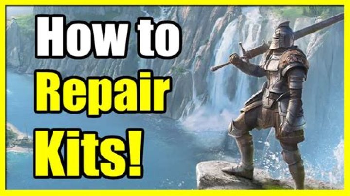 How To Use Repair Kit Elder Scrolls Online