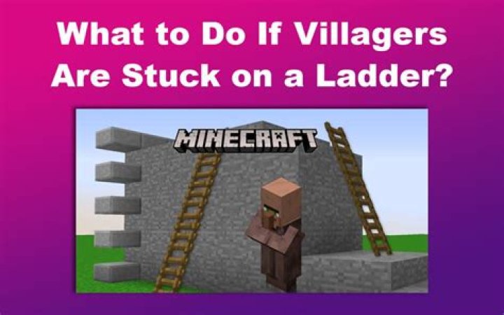 Question: Do Villagers Climb Ladders Minecraft