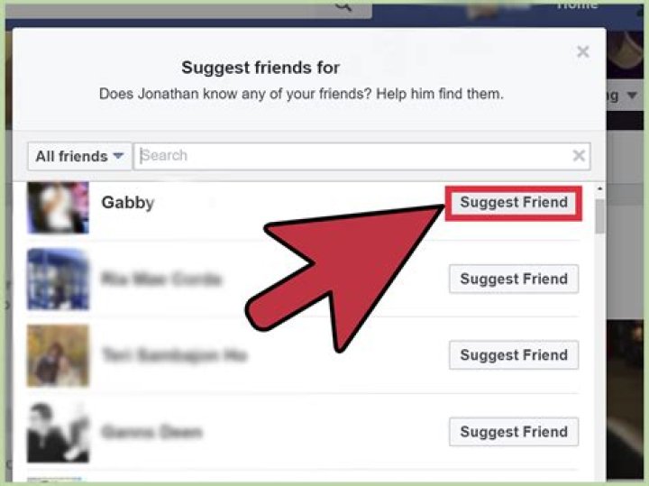 Question: How Do You Suggest A Friend On Facebook