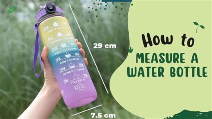 Question: How Many Inches Is A Water Bottle