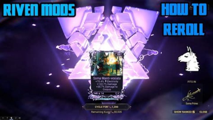 Question: How Many Times Can You Cycle A Riven Mod
