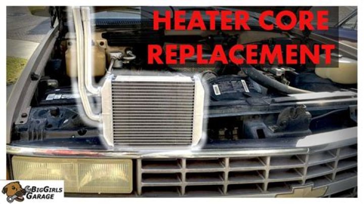 Question: How Much Does It Cost To Repair A Heater Core