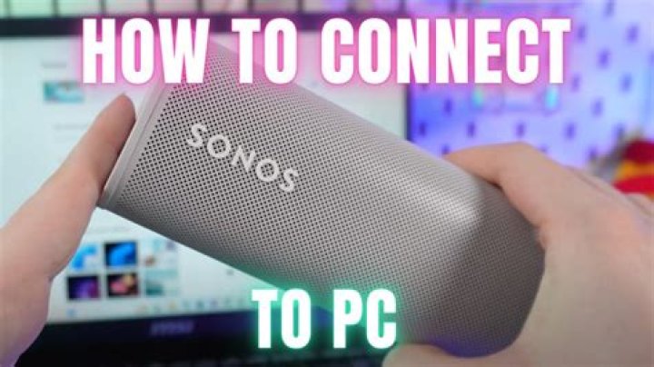 Question: How To Connect Sonos To Laptop
