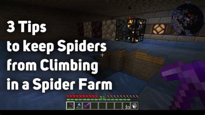 Question: How To Prevent Spiders From Climbing Minecraft