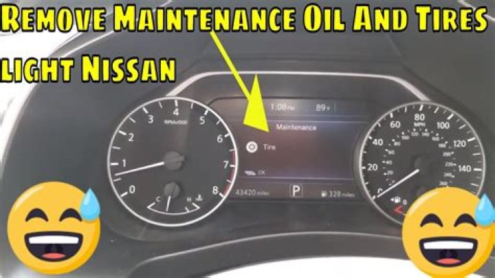 Question: How To Reset 2017 Nissan Altima Maintenance Light