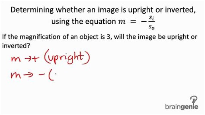 Question: How To Tell If An Image Is Upright Or Inverted
