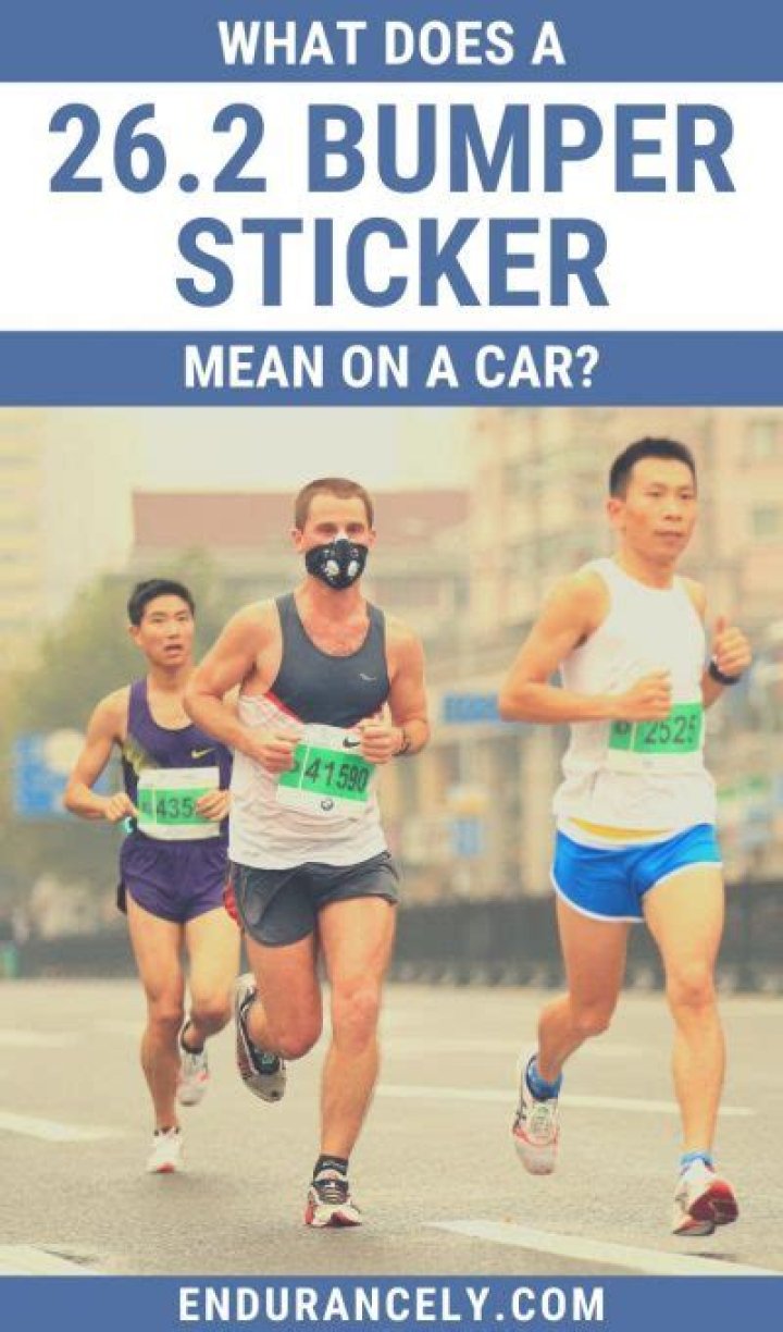 Question: What Does 26.2 Sticker Mean