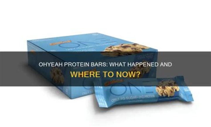 Question: What Happened To Oh Yeah Protein Bars
