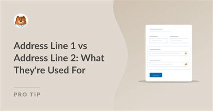 Question: What Is My Address Line 1