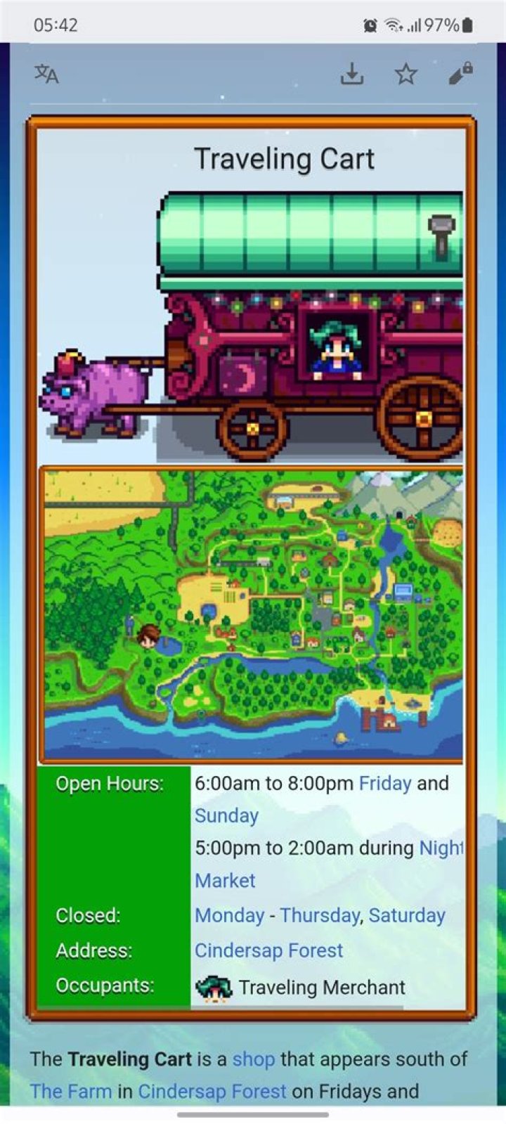 Question: What To Buy From Traveling Cart Stardew Valley