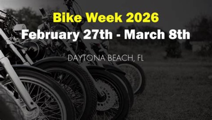 Question: When Is Bike Week This Year In Daytona