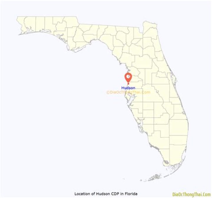 Question: Where Is Hudson Florida On A Map