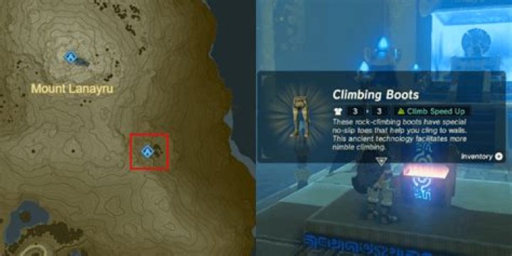 Question: Where To Find Climbing Boots Botw