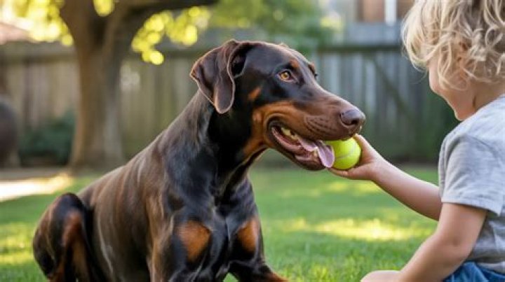 Quick Answer: Are Dobermans Good With Kids And Small Dogs