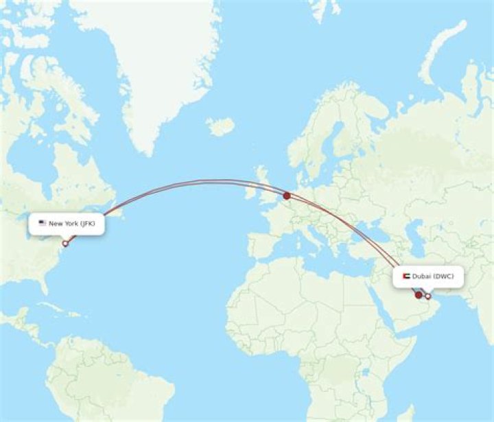 Quick Answer: How Long Is A Flight From New York To Dubai