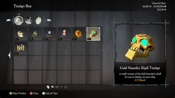 Quick Answer: How Much Rep Does The Gold Hoarder Skull Give