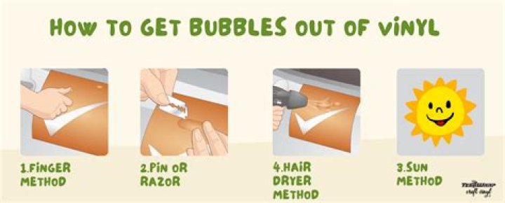 Quick Answer: How To Get Bubbles Out Of Vinyl