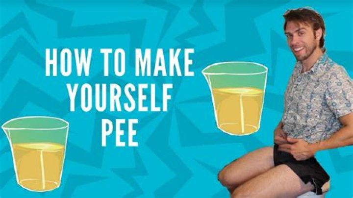 Quick Answer: How To Make Yourself Pee Instantly