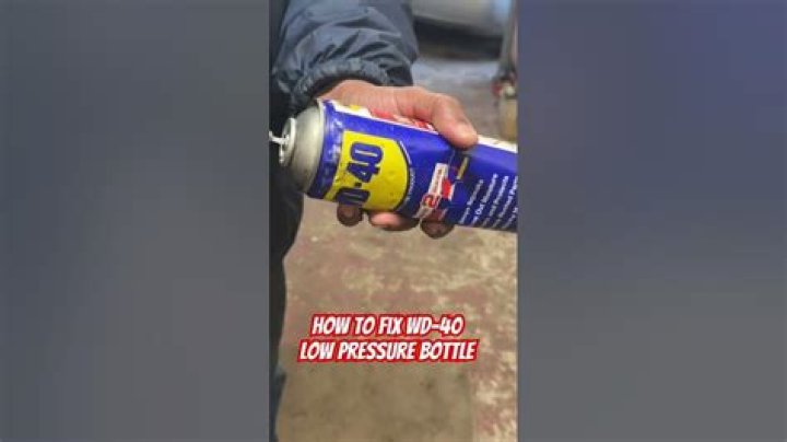 Quick Answer: How To Repair Wd40 Can That Wont Spray