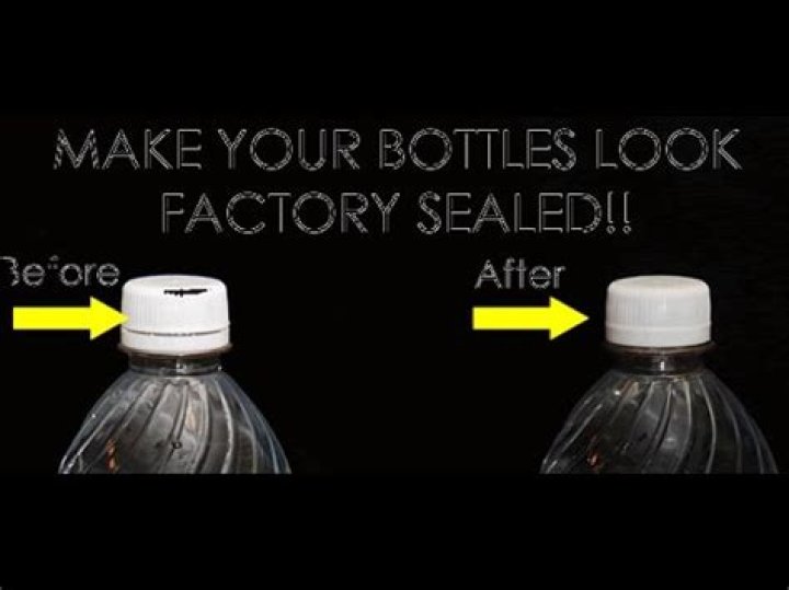 Quick Answer: What Is Factory Sealed Water Bottle