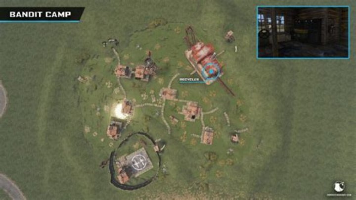 Quick Answer: Where Is The Recycler In Bandit Camp