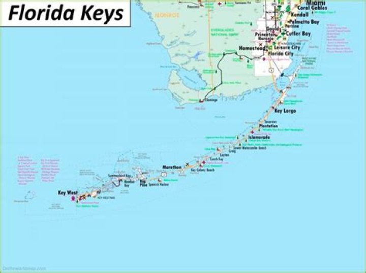 What Are The Names Of The Keys In Florida