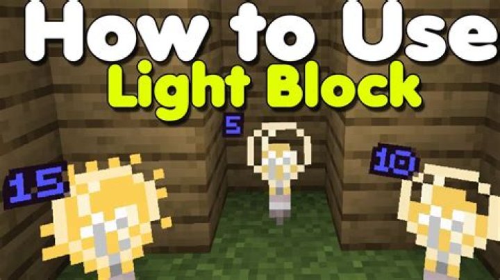 What Blocks Can Block Light Travel Through Minecraft