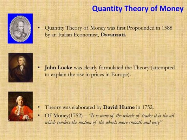 What is the quantity theory of money what are its policy implications