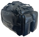 Pooleys Black Leather Pilot's Bag