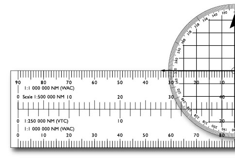 ANZP-1 PLOTTER WITH ROTATING PROTRACTOR