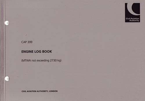 CAP Ring Binder for Log Books 398, 399 & 400 or LAA Log Books