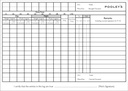 Pooleys Pilot Flying Log Book - Black