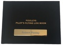 Pooleys Pilot Flying Log Book - Black