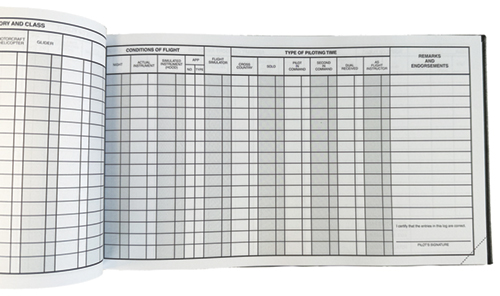 Jeppesen Professional Pilot Log Book (FAA version)